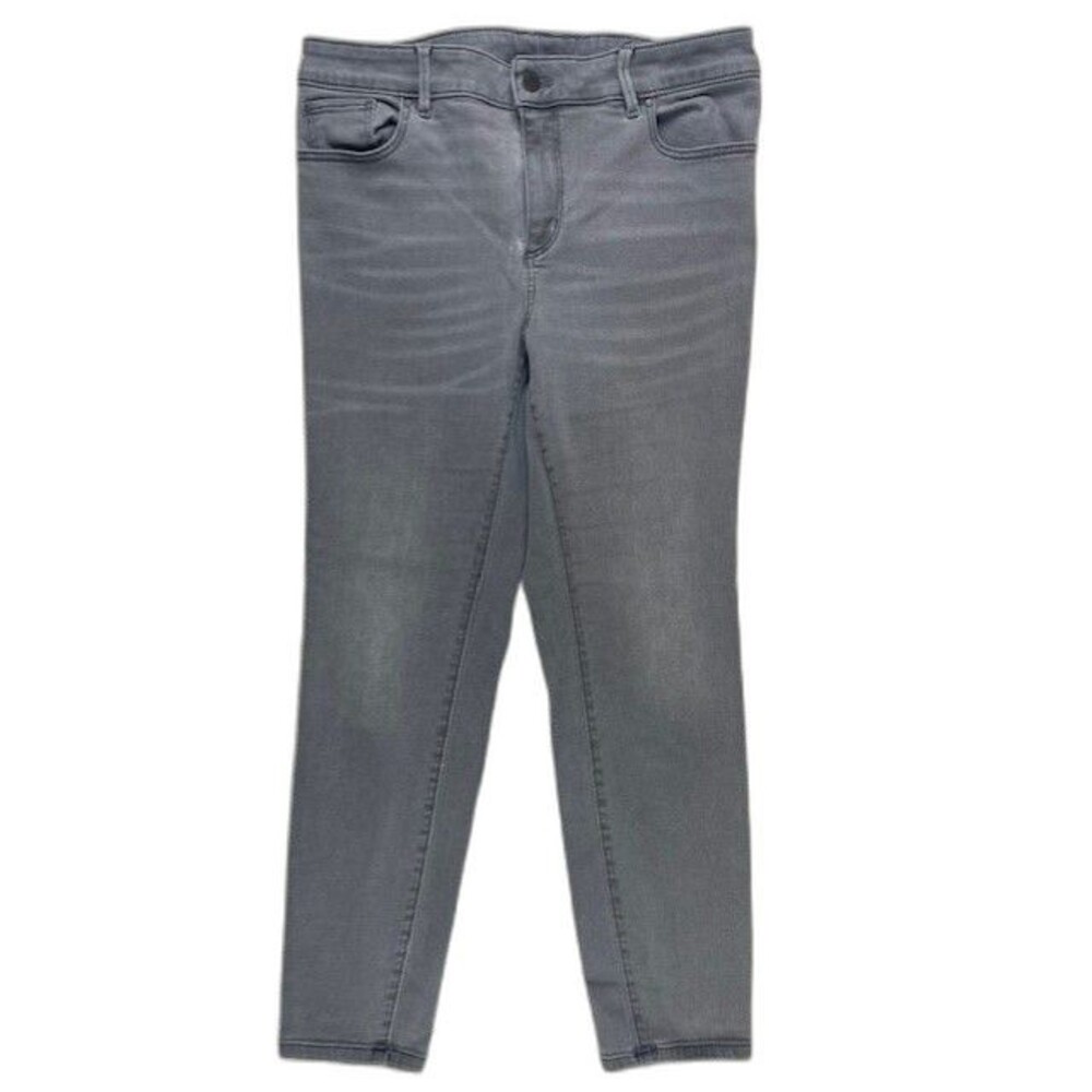 Ann Taylor Size 30x25.5 (Measured) Womens Jeans The Skinny Ankle Curvy Fit Gray